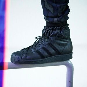Adidas x Yohji Yamamoto Y-3 Mid Pro Snow Model Sneakers Triple Black